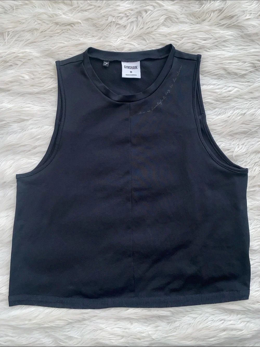 Gymshark | Black Whitney Simmons Swing Tank - Picture 1 of 13